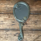 Miroir à main art nouveau