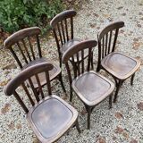 5 bistro chairs