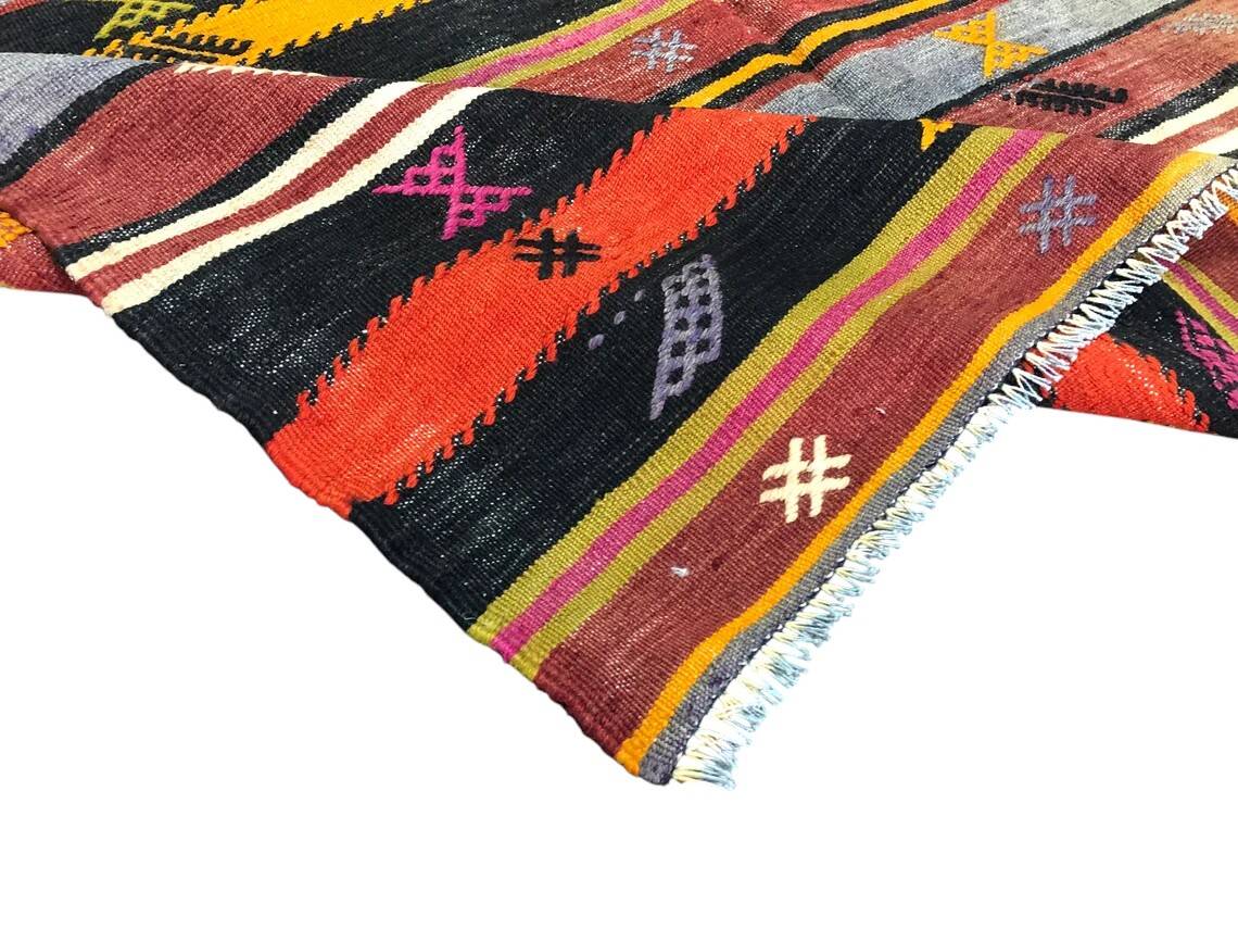 Vintage Anatolian Kilim Rug