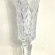 6 cut crystal flutes