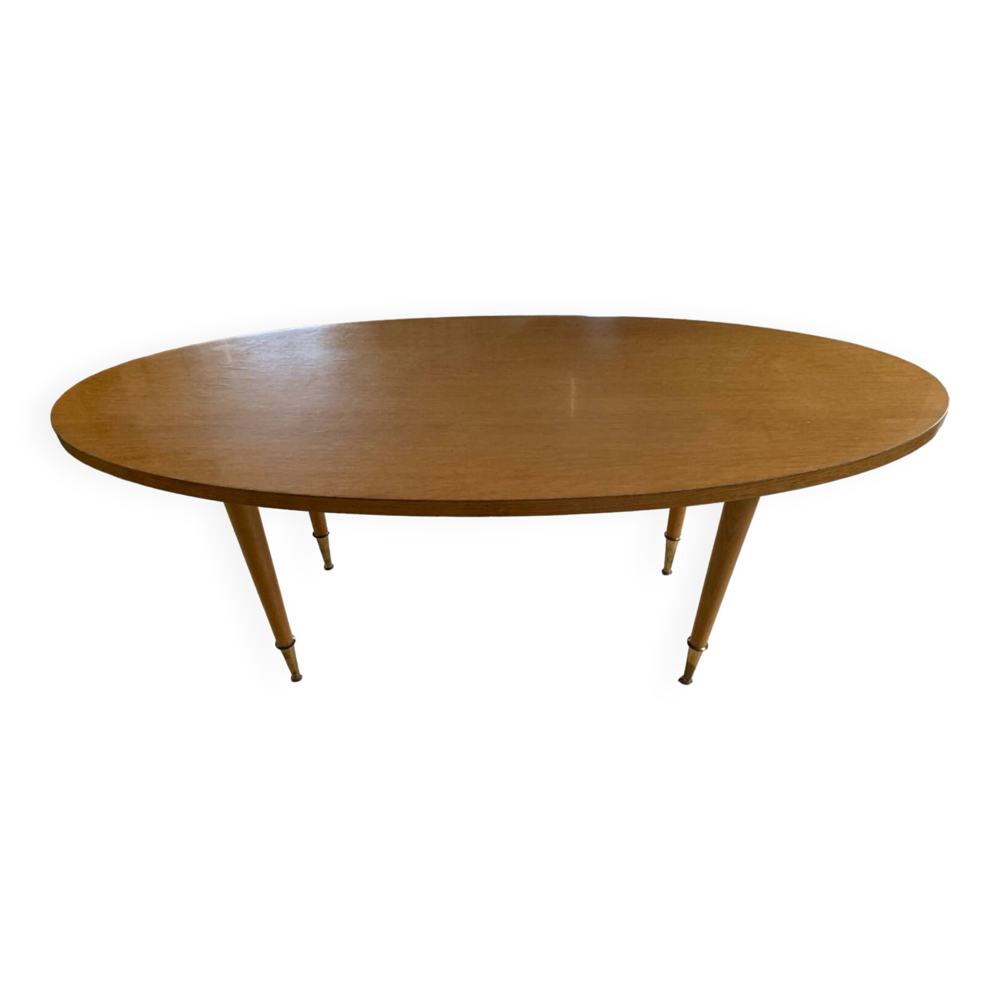 Coffee table with compass legs