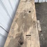 Etabli de menuisier en hêtre massif, France début XXe