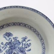 Assiette en porcelaine d'exportation Qianlong, Chine 18e