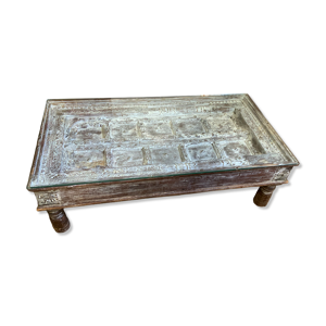 Table basse, style hindou, - artisanal