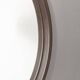 Italian design 1960s vintage Teak wood wall mirror