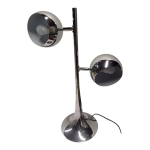 Lampe de bureau chromée