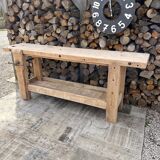 Renovated carpenter's workbench