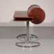 Italian design “Maia” walnut desk by Giotto Stoppino for Bernini, 1960s