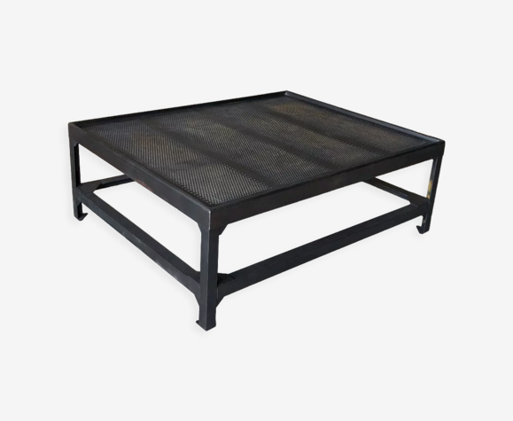 Industrial coffee table