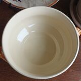 Longchamp tureen, tiled Mistral service