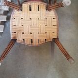 6 chaises médaillon