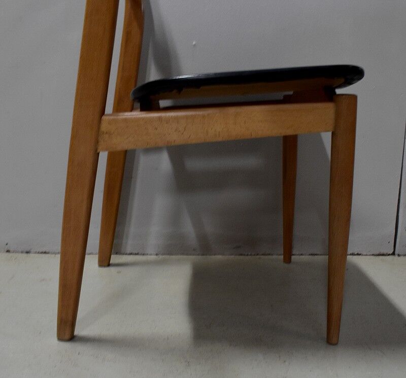 Suite of 6 chairs 1970