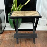 Folding cane stool