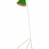 Lampadaire tripode Grasshopper vert, Willem Hagoort, 1950s