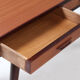 Teak minister's desk consisting of 3 drawers