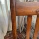 Solid wood ladder chair
