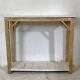 Console bois blanchi Jardin d'Ulysse