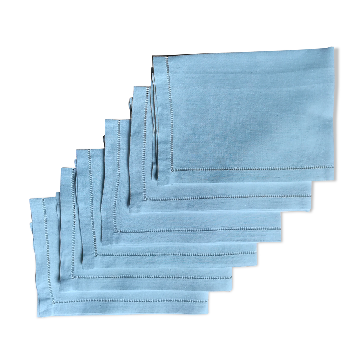 Set of 6 linen napkins