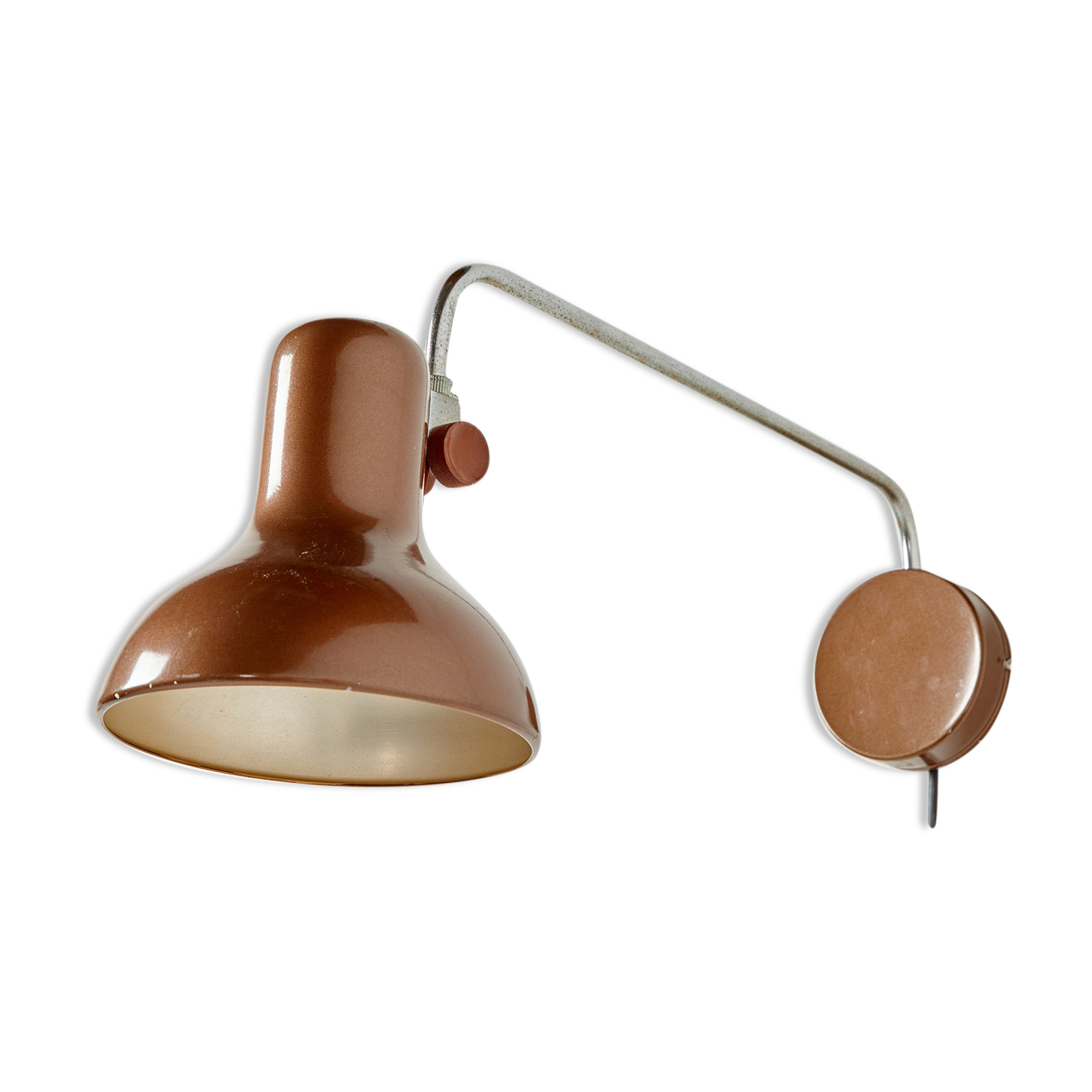 Brown wall lamp