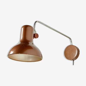 Lampe murale brune