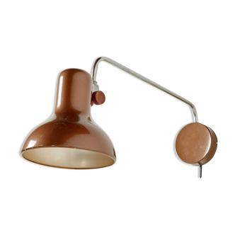 Brown wall lamp