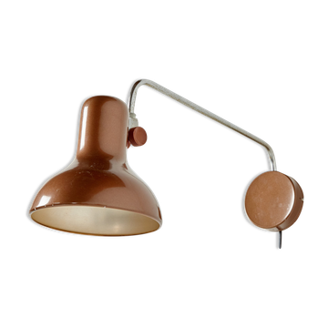 Brown wall lamp