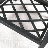 Set of 3 wrought iron nesting tables