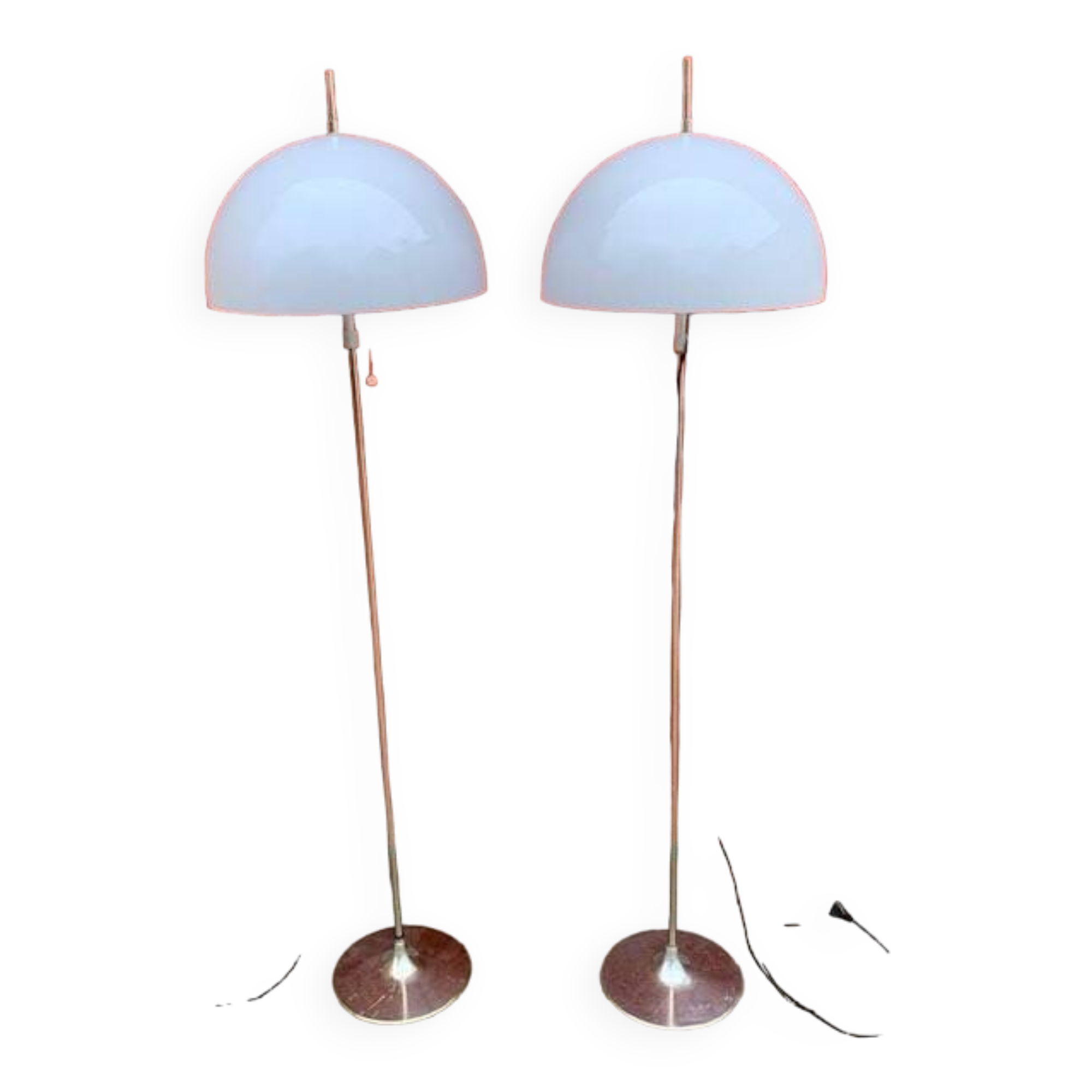 Pair of Lilux floor lamps - Sweden 70s