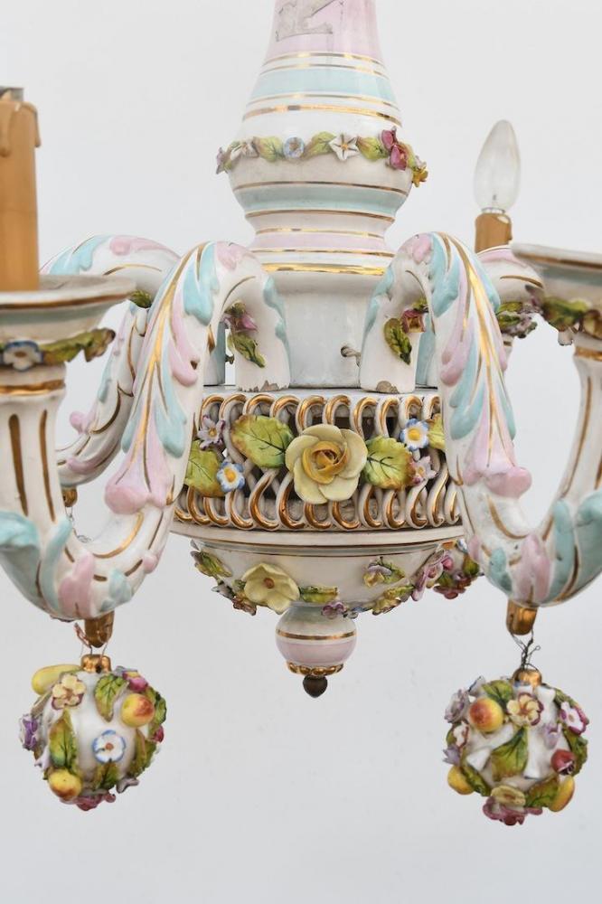 Porcelain chandelier
