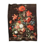 Floral wall tapestry