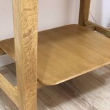 Drafting desk, from the 60s/70s, in solid oak