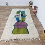 Handmade Moroccan Berber rug 260 x 133 cm