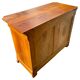 Commode en ronce de noyer XIXe Louis Philippe