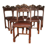 lot de six chaises