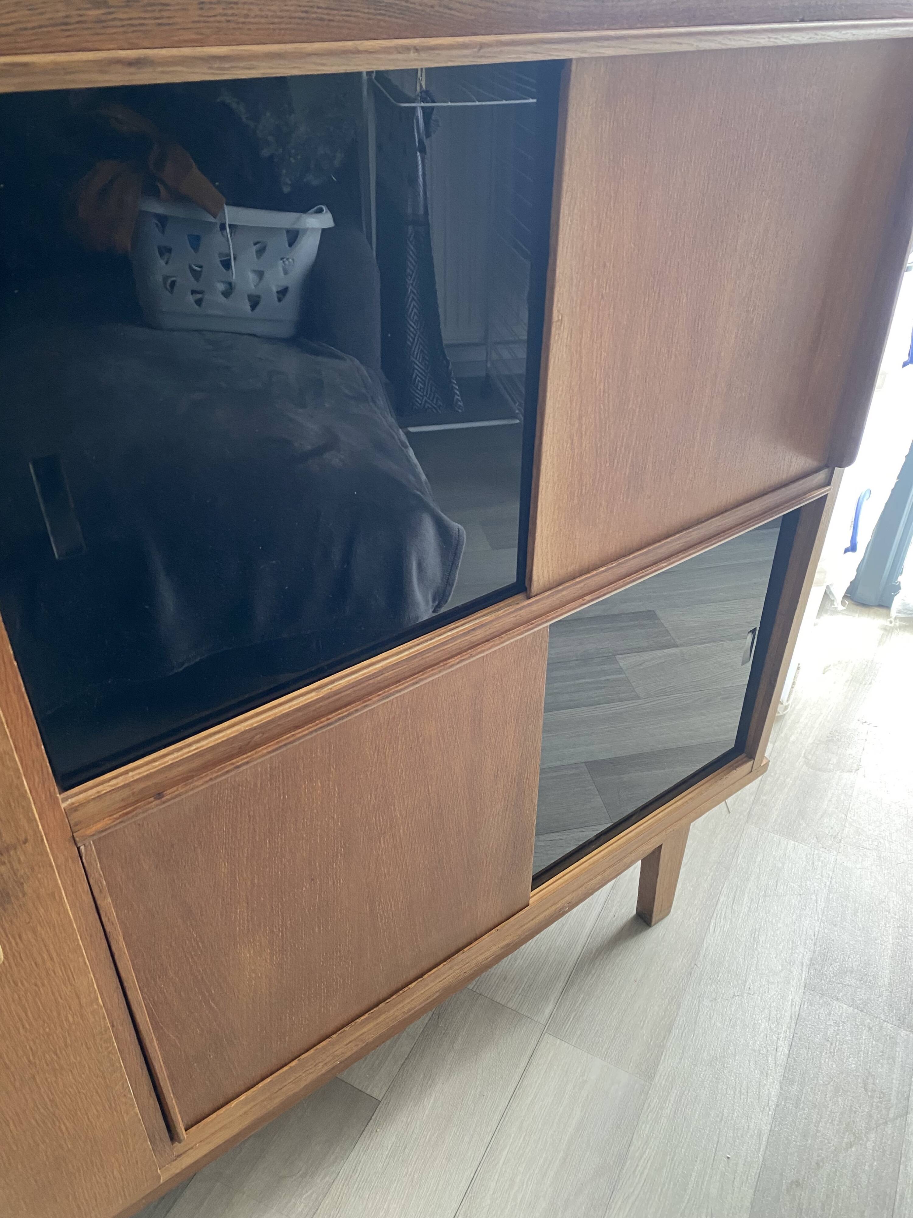 Buffet enfilade vintage Claude Vassal