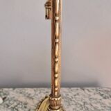 Art Deco style lamp in gilded bronze
