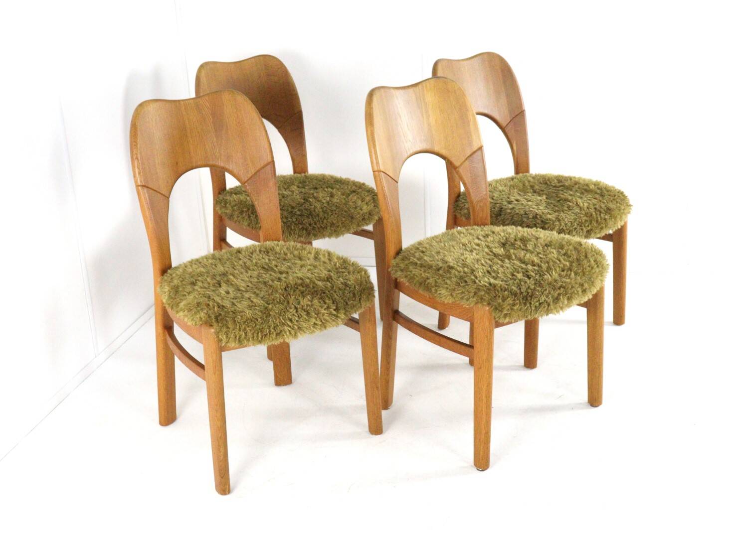 4 chaises de salle à manger en chêne 'Seest'