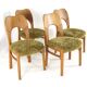 4 chaises de salle à manger en chêne 'Seest'
