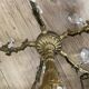 Lustre vintage en bronze