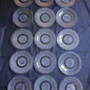 15 assiettes plates vintages années 70/80