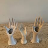 Trio of vintage ceramic ring sizes