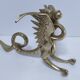 sculpture chimère bronze doré