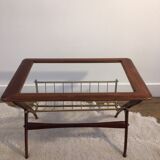 Coffee table, sofa end, magazine door  Italy 1950/1960
