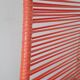 Chaise longue multi position en scoubidou années 70