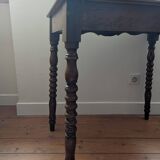 Wooden side desk