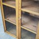 1930s Czech Oak Glass Bookcase from a Baťa Factory