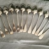 Set of christofle spoons and forks