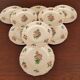 9 dessert plates “Réverbère fin” KG Lunéville