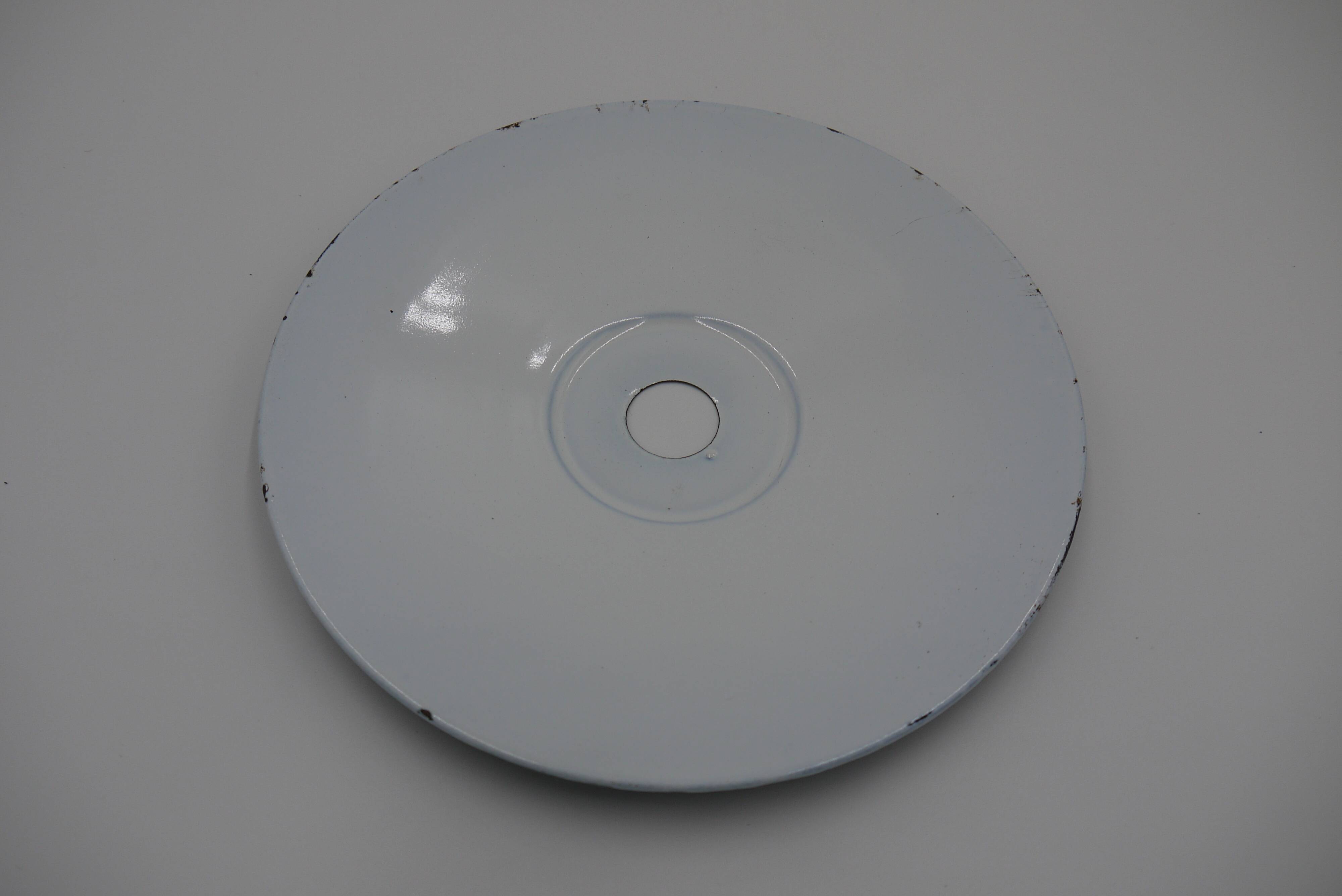 Green enamelled sheet metal suspension