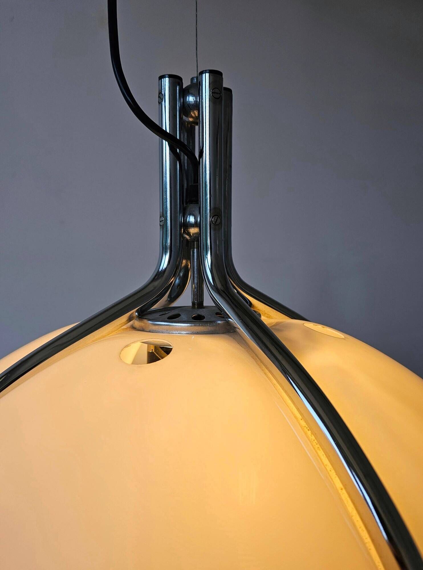 Suspension Quadrifoglio designed by Gae Aulenti for Guzzini, 1960s